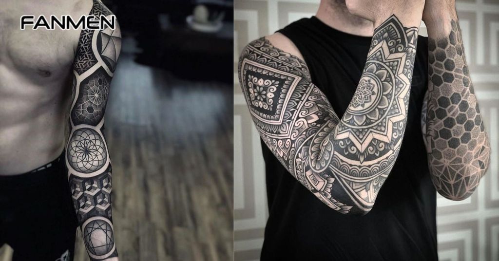Hình xăm hoa văn ở tay 14
