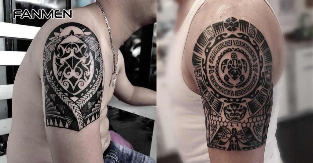 Hình xăm hoa văn ở tay 1