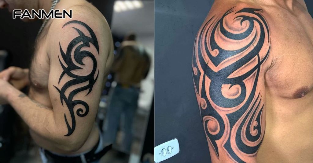 Hình xăm hoa văn Tribal 5