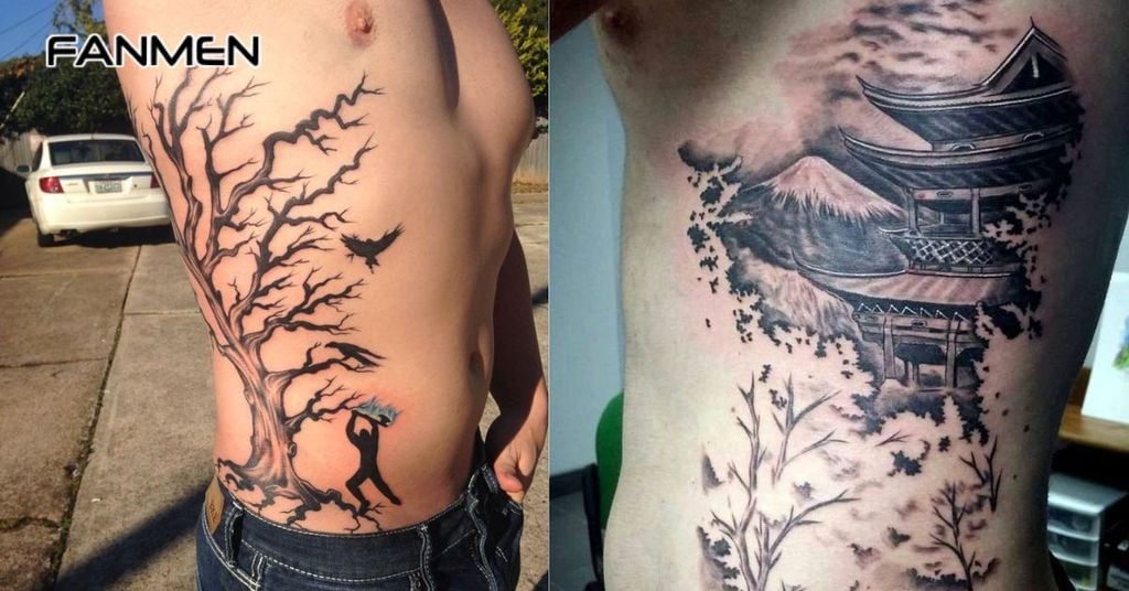 Hình xăm hông đẹp nam về các biểu tượng khác 1