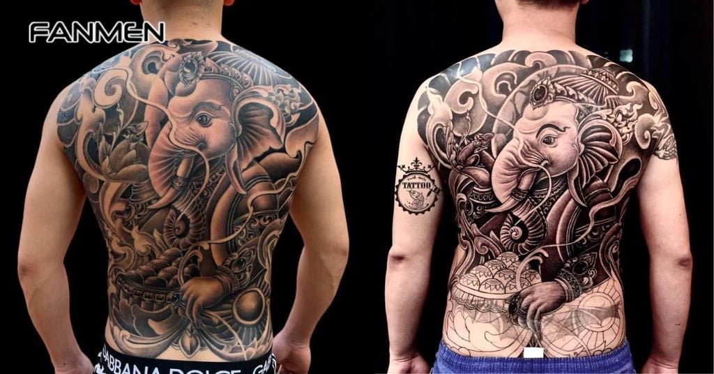 Hình xăm hợp mệnh kim cho nam