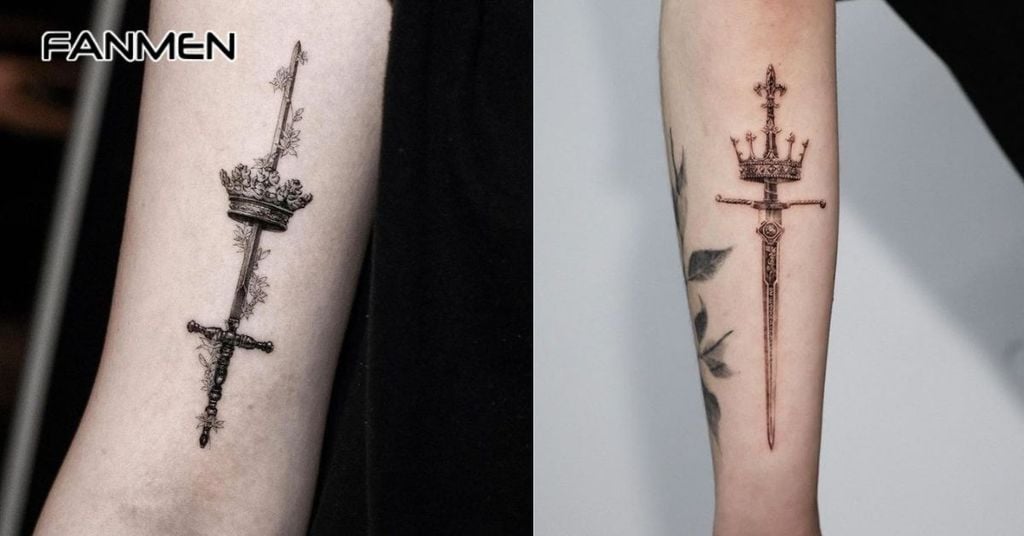 Hình xăm hợp mệnh kim cho nam