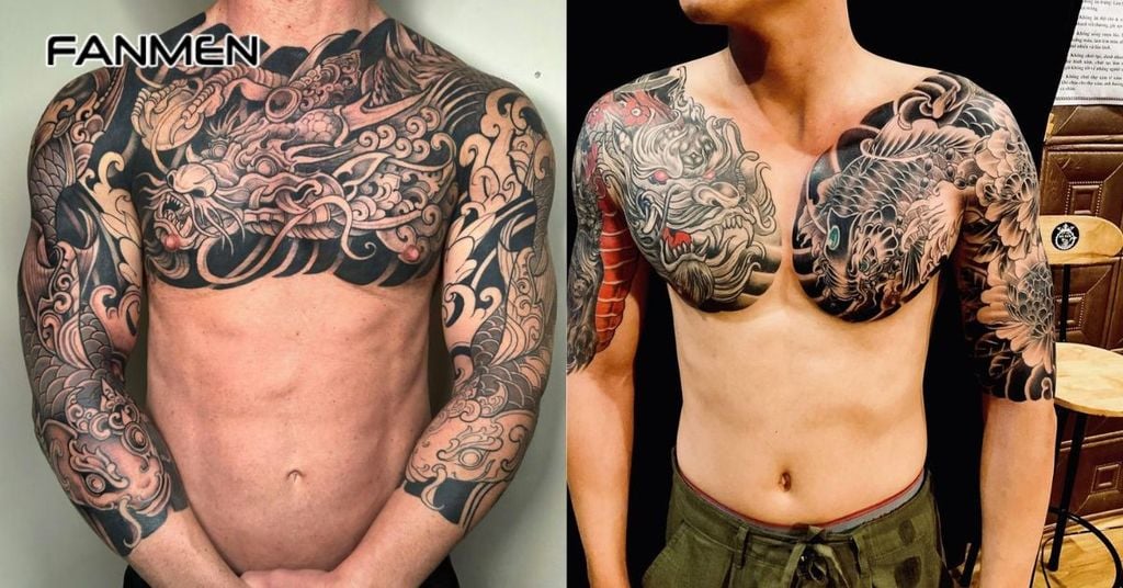 Hình xăm hợp mệnh kim cho nam