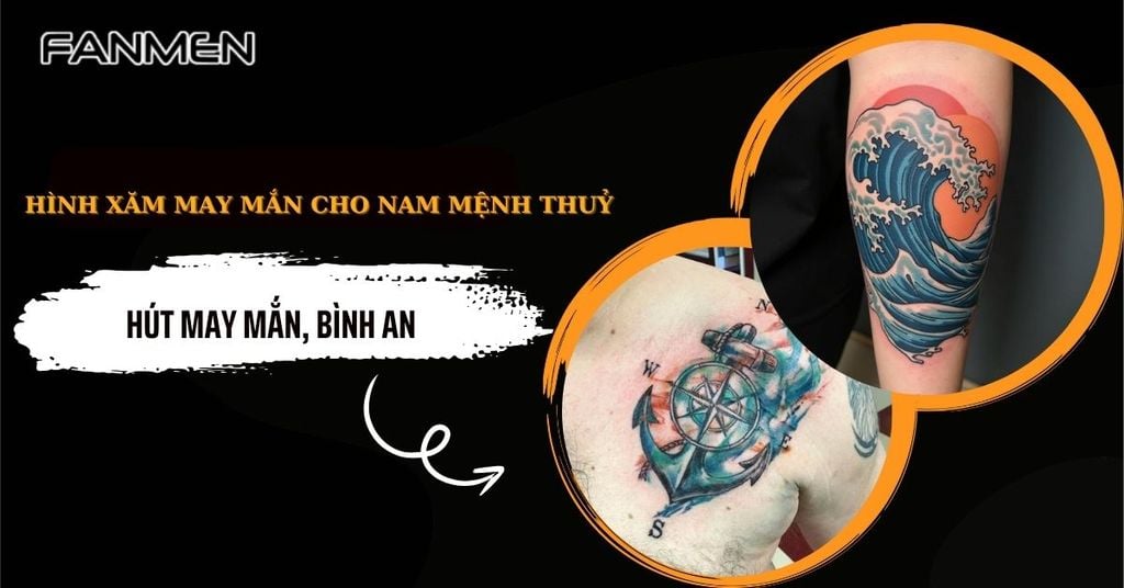 Hình xăm mệnh Thuỷ nam