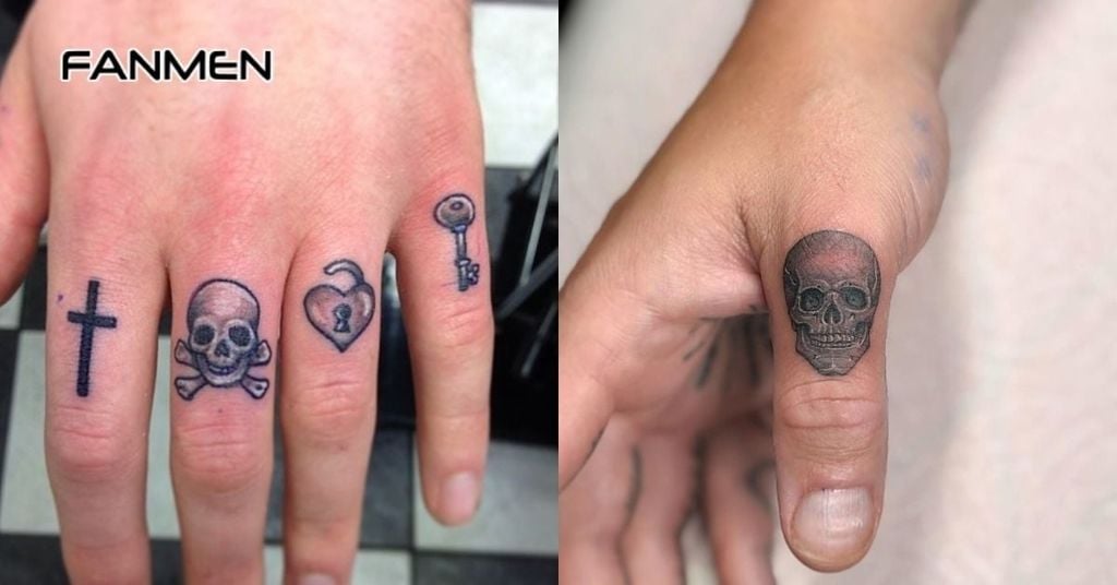 Hình xăm ngón tay nam khác