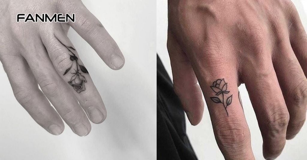 Hình xăm ngón tay nam khác