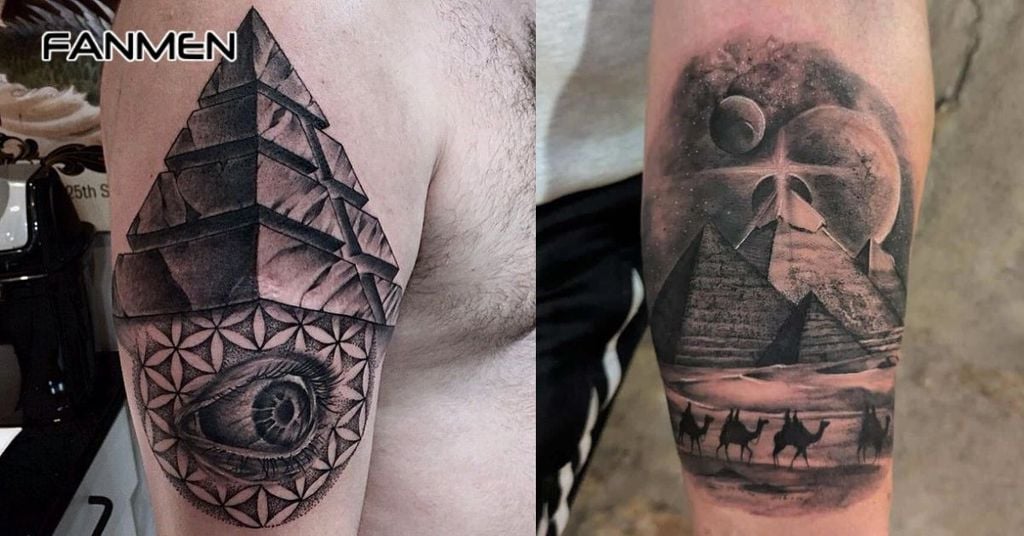 Hình xăm kim tự tháp