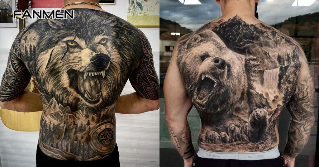 Hình xăm kín lưng khác