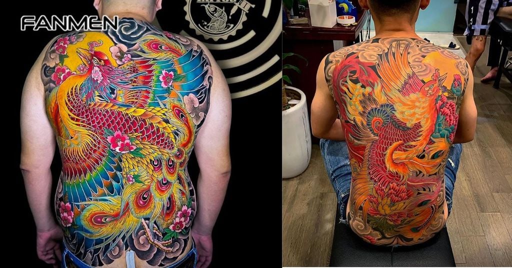 Hình xăm kín lưng khác