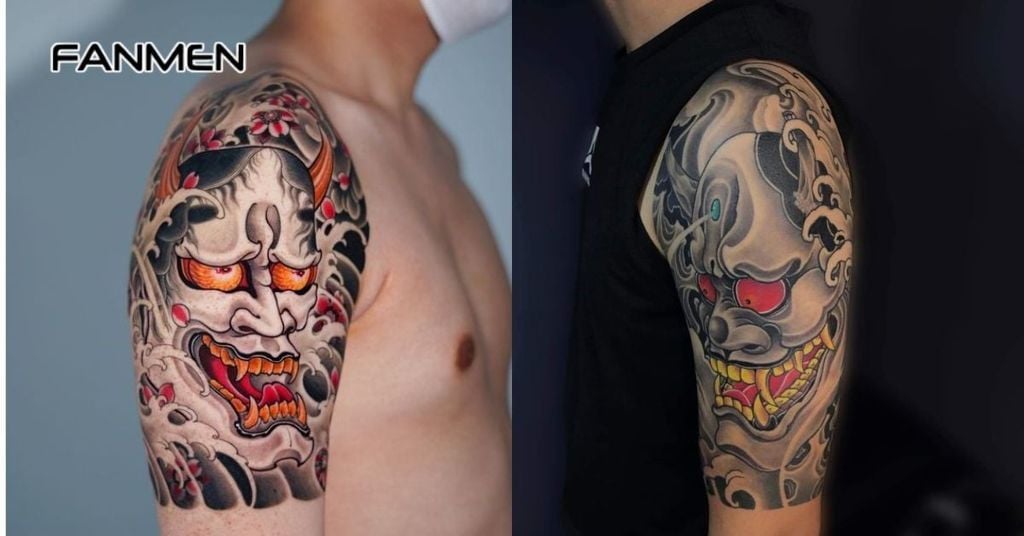 Hình xăm nửa tay cho nam mạnh mẽ, cá tính