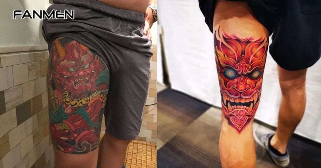 Hình mạnh mẽ ở chân