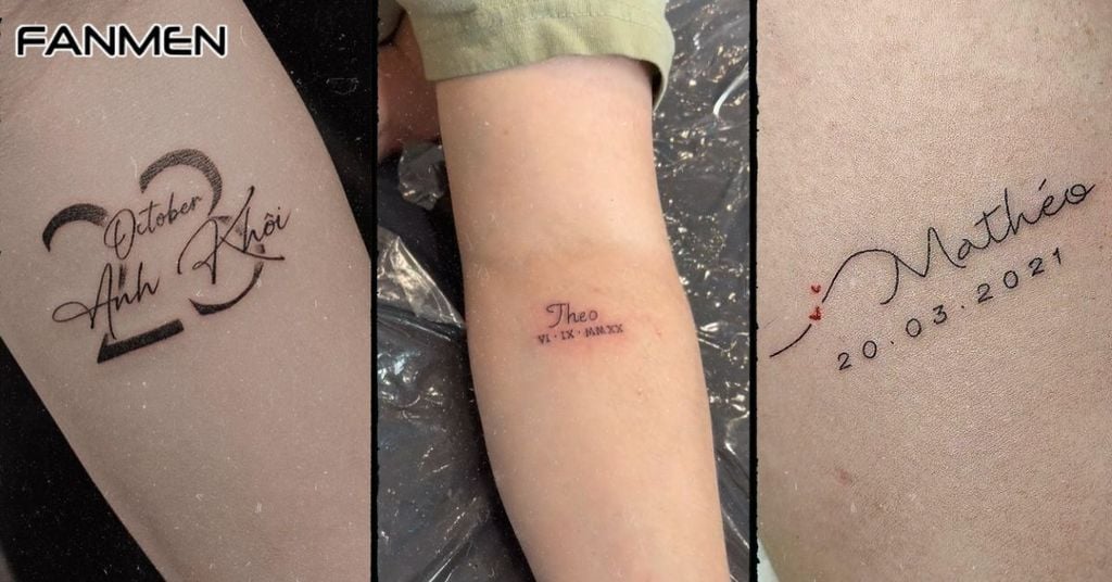Hình xăm mini chữ cho nam mẫu 15