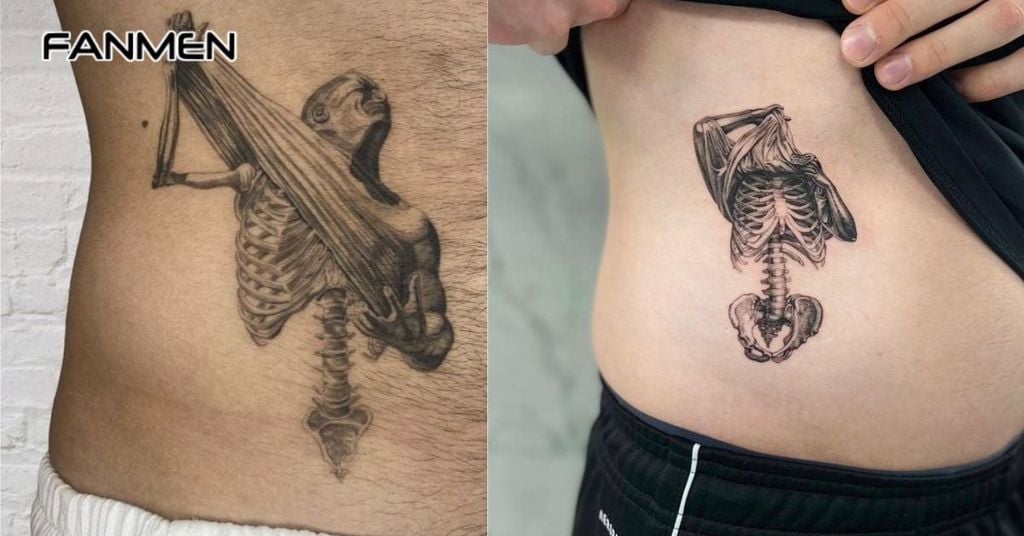 Hình xăm mini nam chất