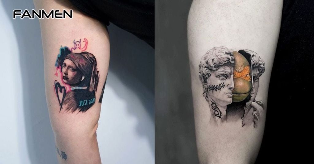 Hình xăm mini nam chất