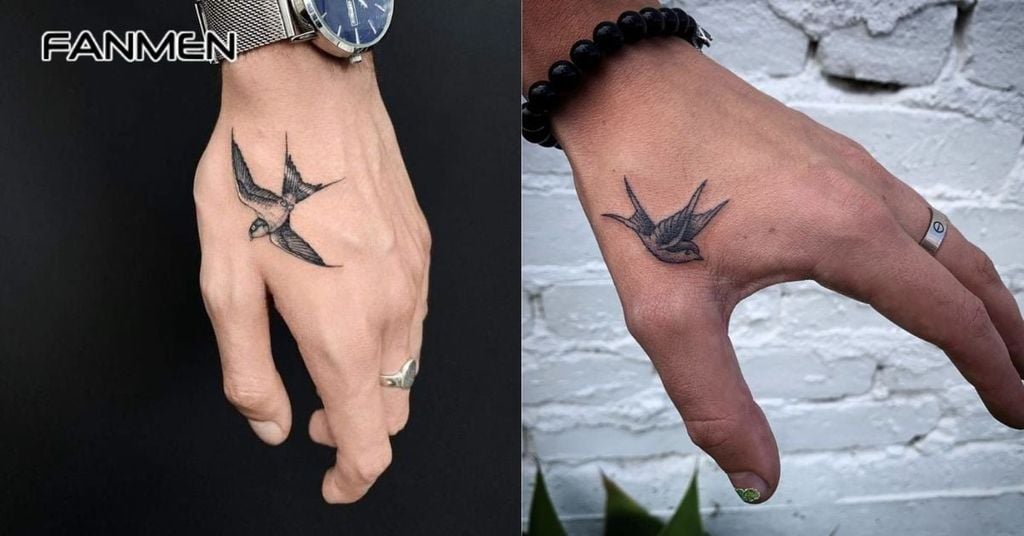 Hình xăm mini ở bàn tay