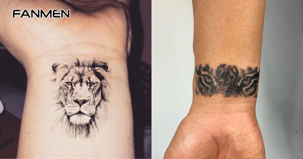 Hình xăm nhỏ đẹp nam ở cổ tay