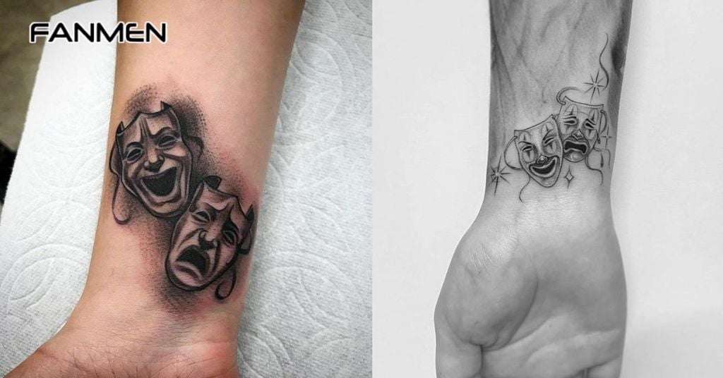 Hình xăm nhỏ đẹp nam ở cổ tay