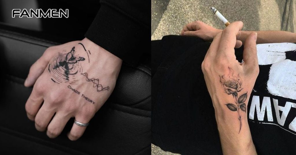 Hình xăm mini ở tay