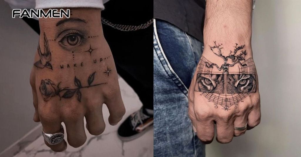 Hình xăm mini ở tay