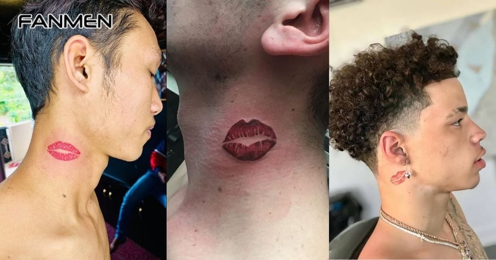 Hình Xăm Môi Đỏ Nổi Bật