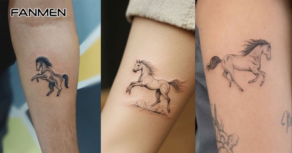 Hình Xăm Ngựa Mini