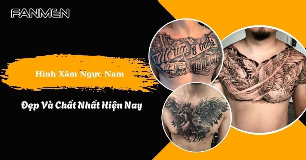 Hình xăm ngực nam