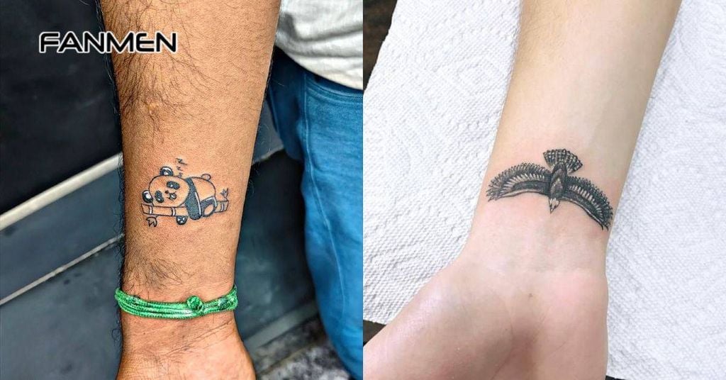 Hình xăm nhỏ ở cổ tay cho nam