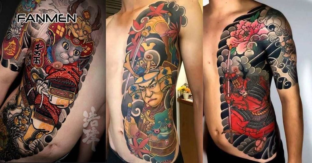 Hình xăm nửa người đẹp cho nam