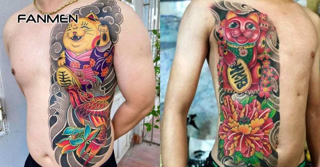 Hình xăm nửa người đẹp cho nam