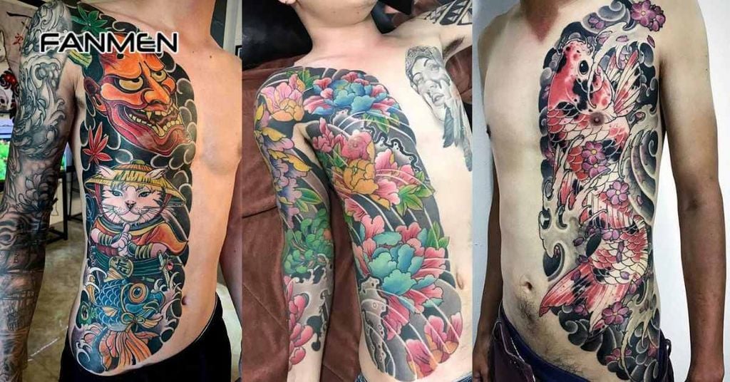 Hình xăm nửa người đẹp cho nam