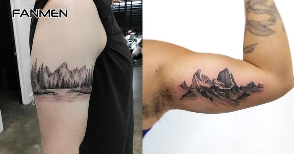 Hình xăm núi non