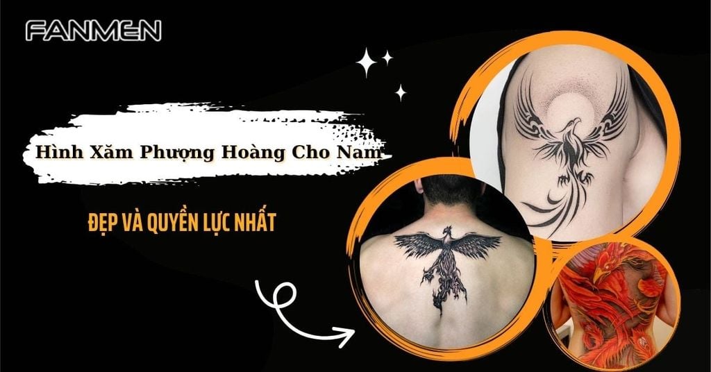 Hình xăm phượng hoàng cho nam