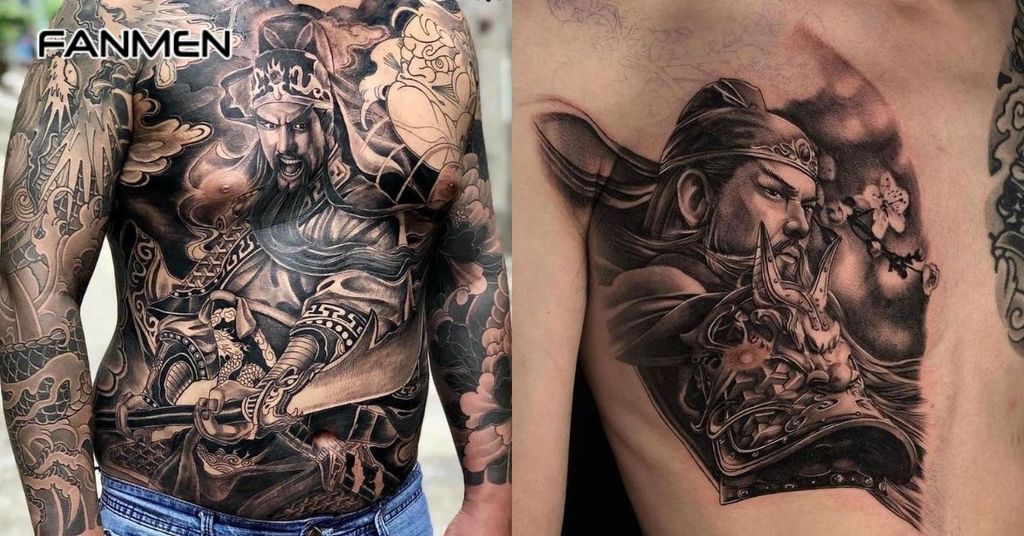 Hình xăm Quan Công 4