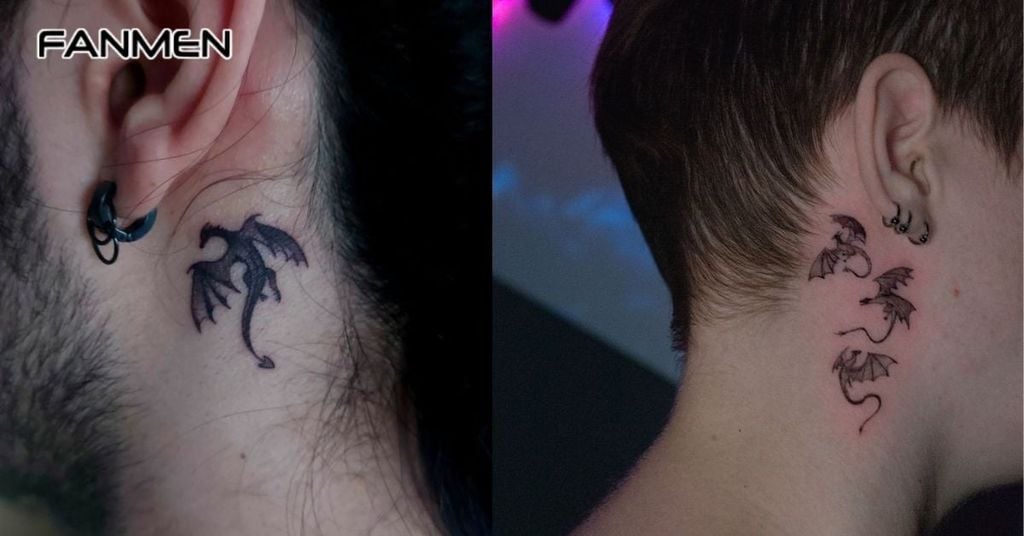 Hình xăm rồng ở chân