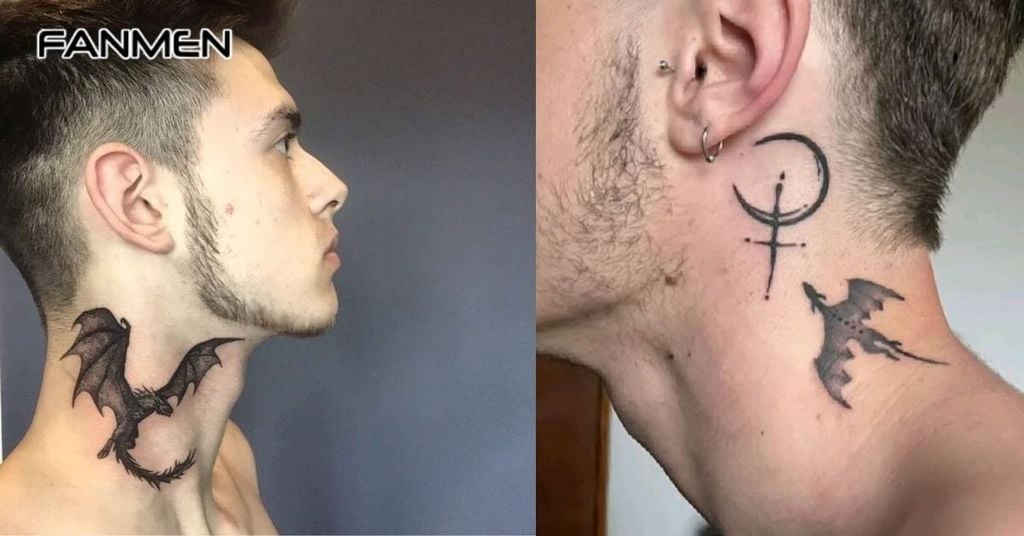 Hình xăm rồng ở chân