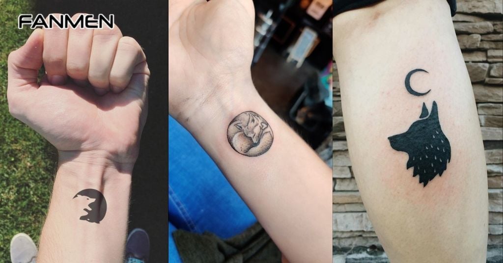 Hình Xăm Sói Mini&nbsp;3