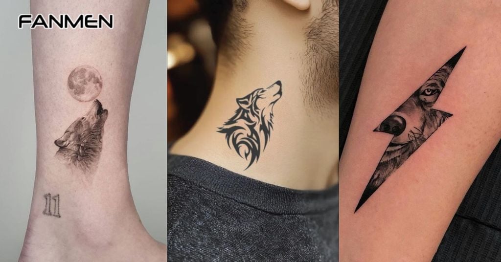 Hình Xăm Sói Mini&nbsp;4