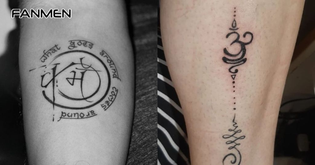 Hình xăm tên hoặc từ ngữ ý nghĩa 1