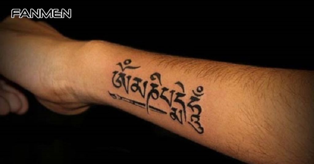 Hình xăm tên hoặc từ ngữ ý nghĩa 2