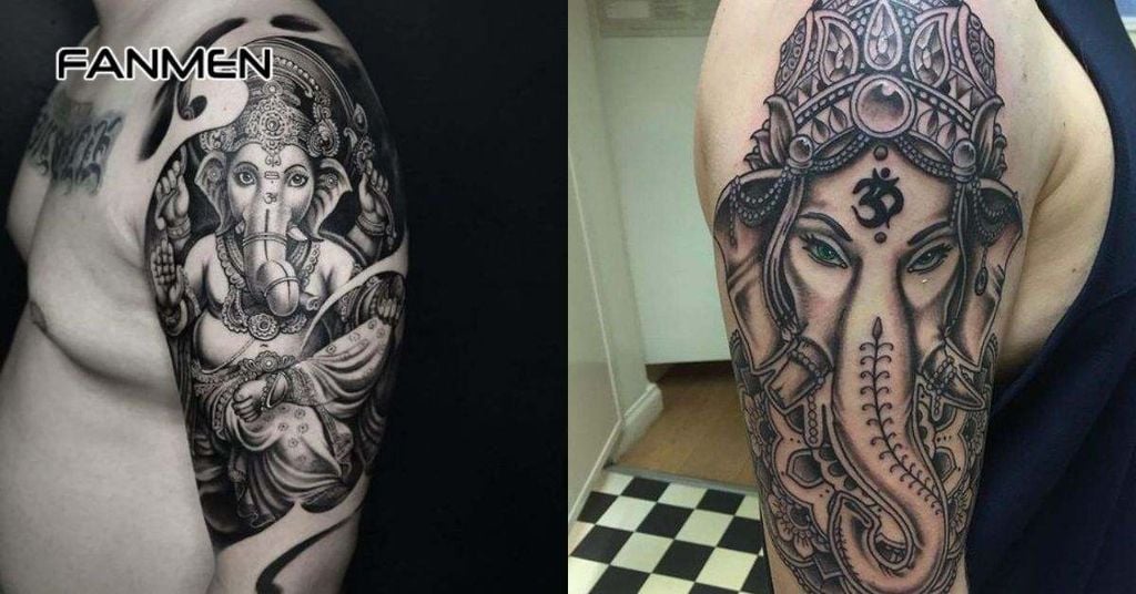 Hình xăm Thái Lan thần voi