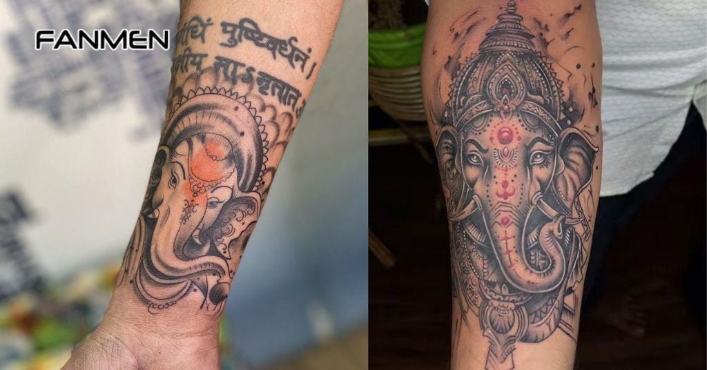 Hình xăm Thái Lan thần voi