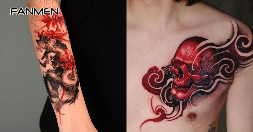 Hình xăm theo màu sắc