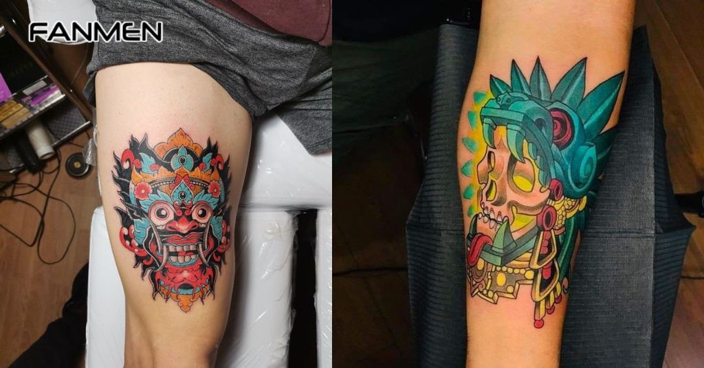 Hình xăm theo màu sắc