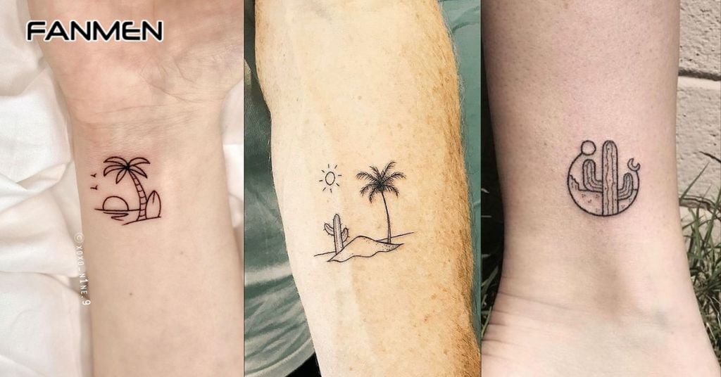 Hình Xăm Thiên Nhiên Đơn Giản 3