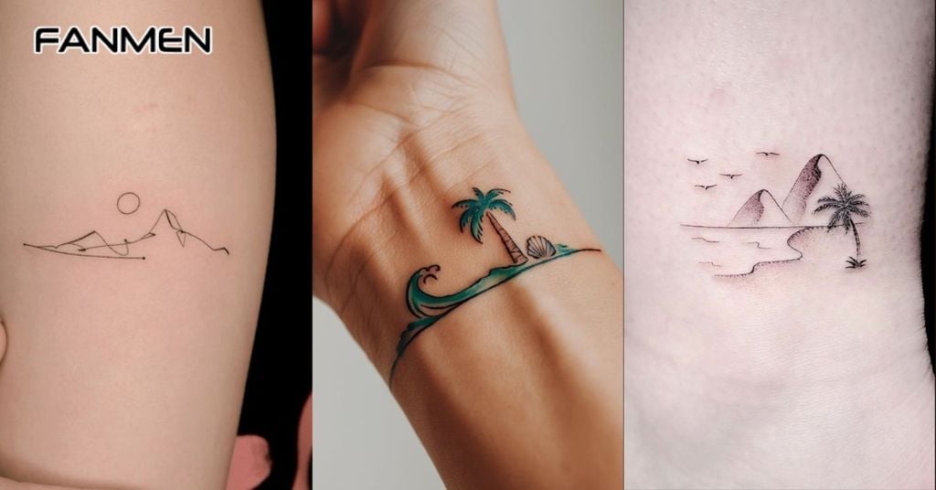 Hình Xăm Thiên Nhiên Đơn Giản