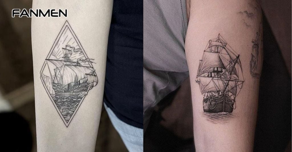 Hình xăm thuyền buồm