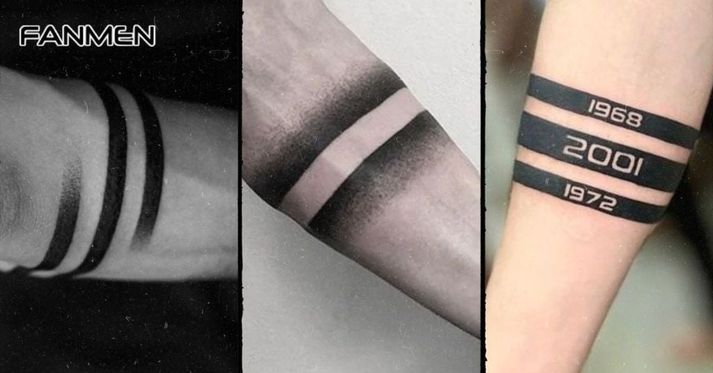 Hình xăm vòng cân nam mẫu 4