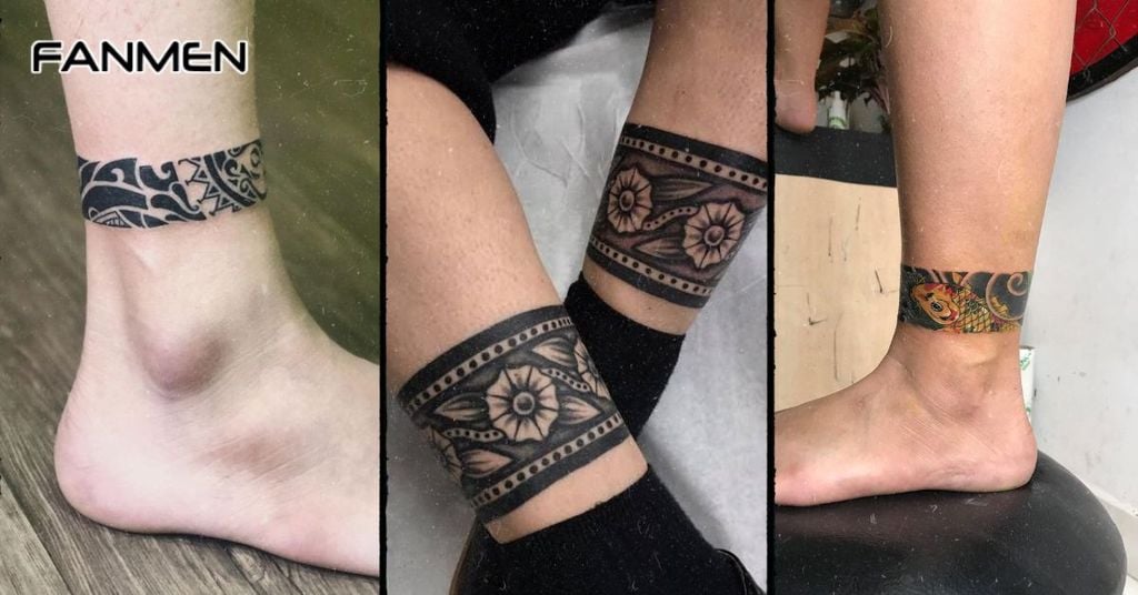 Hình xăm vòng cân nam mẫu 6