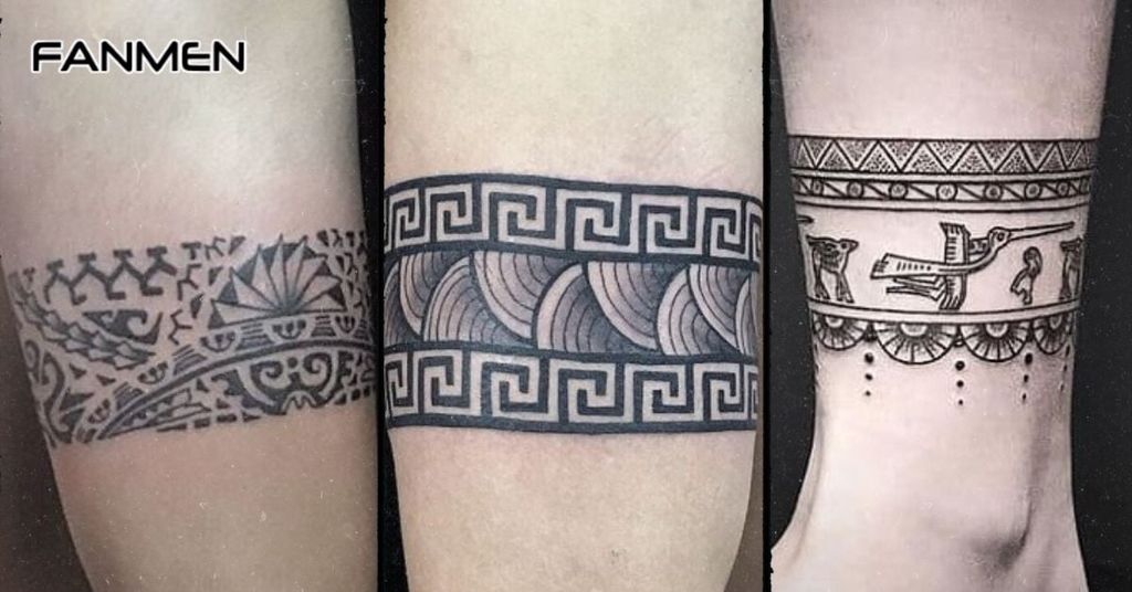 Hình xăm vòng cân nam mẫu 8