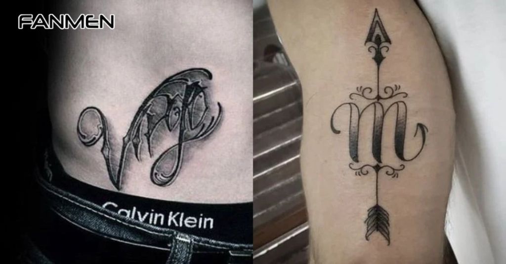 Hình Xăm Xử Nữ Phong Cách Chữ Viết 1